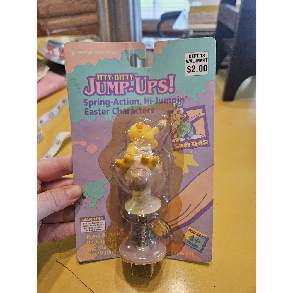 Vintage Easter Itty Bitty Jump Ups Toy NIP